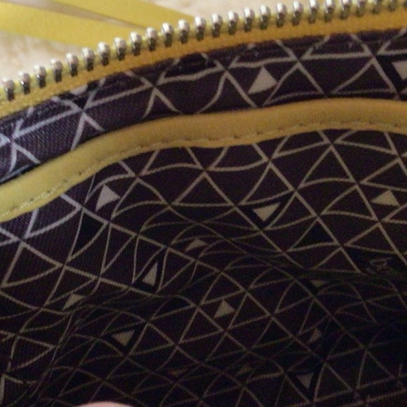 New Botkier Logan Bag Convertible Crossbody/Wristlet in Yellow - Picture 10 of 10